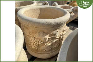 Vaso Tondo Brunello h. 38